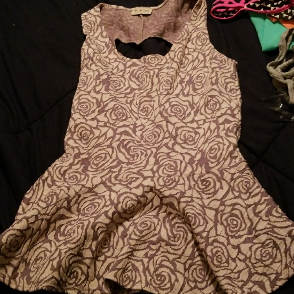 Pelum grey rose tank